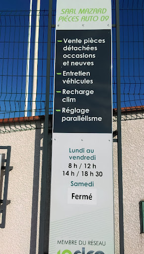 Aperçu des activités de la casse automobile MAZARD PIECES AUTOS 09 située à LORP-SENTARAILLE (09190)